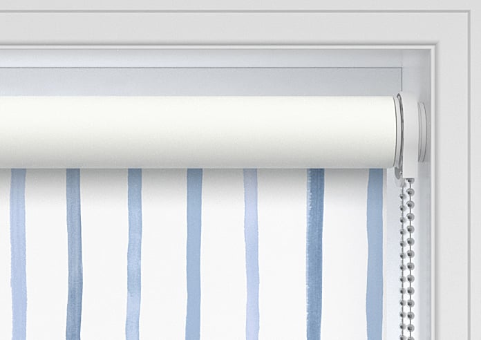 Laura Ashley Painterly Stripe, Blue - Twist&Fit Roller Blind - Image 10